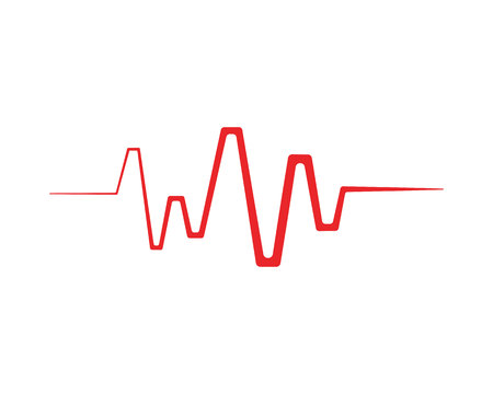 Art design health medical heartbeat pulse - Vectorのイラスト素材