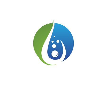 Water drop Template vector illustration design - Vector.のイラスト素材