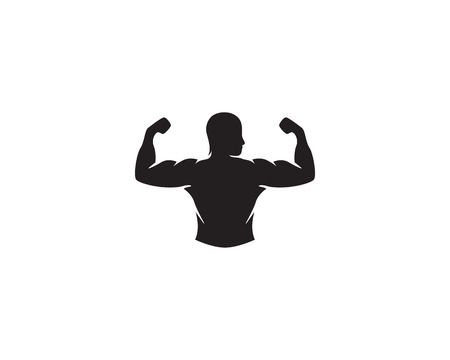 Vector object and Icons for Sport Label, Gym Badge, Fitness Design - Vectorのイラスト素材