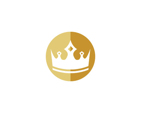 Crown Template vector illustration - Vectorのイラスト素材