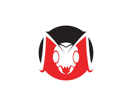 Ant template vector illustration designのイラスト素材