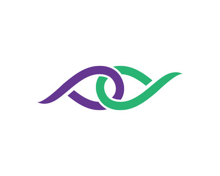 infinity LINE symbol template icons vectorのイラスト素材