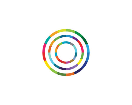 circle symbols business technologyのイラスト素材