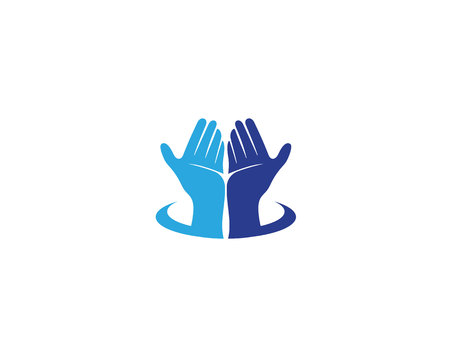 Hand Care Template vector icon Business - Vectorのイラスト素材