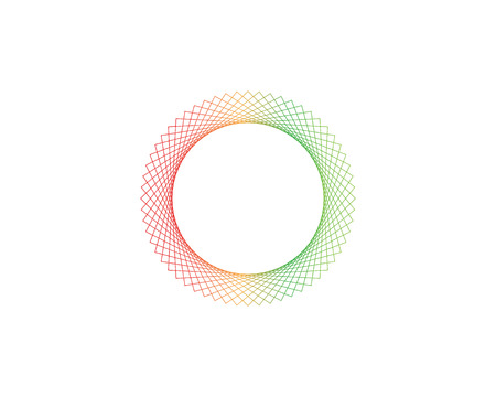 Circle line vectorのイラスト素材