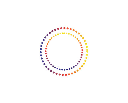 Circle line vectorのイラスト素材