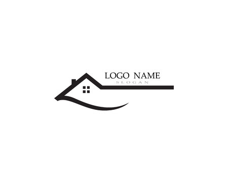 Home and building logo and symbolのイラスト素材