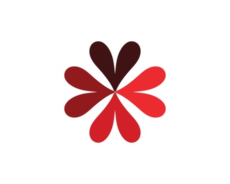Love heart symbol templateのイラスト素材