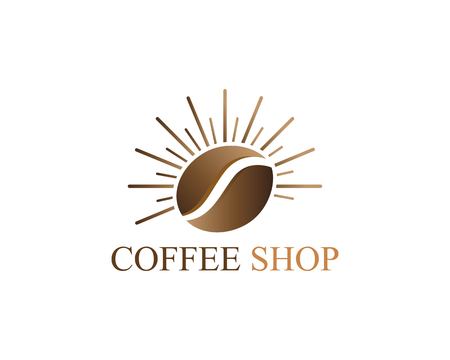 Coffee cup Logo Template vector icon designのイラスト素材