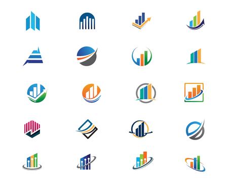 Business Finance template vector icon designのイラスト素材