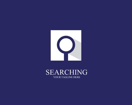 Search logo and symbol template vectorのイラスト素材