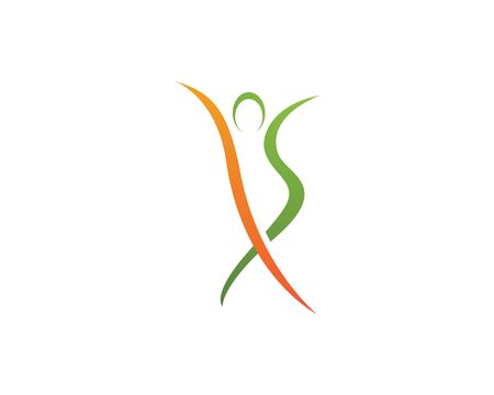 Healthy Life Logo template vector iconのイラスト素材