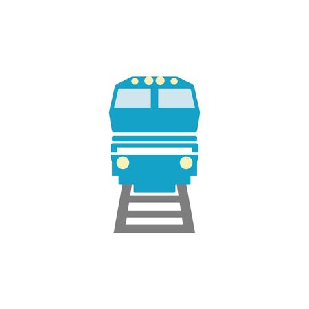 subway train icon. Logo element illustration. subway train symbol design. colored collection. subway train concept. Can be used in web and mobileのイラスト素材
