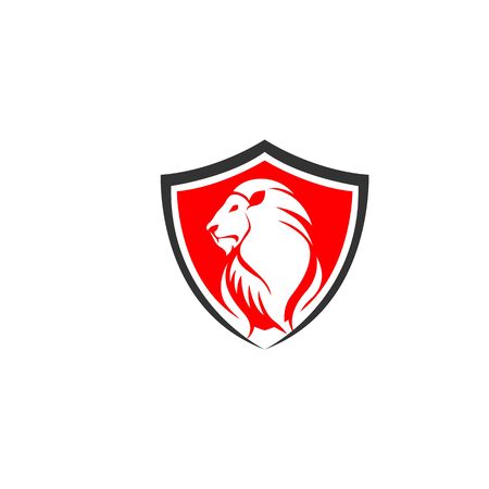 Lion logo vector template Vectorのイラスト素材