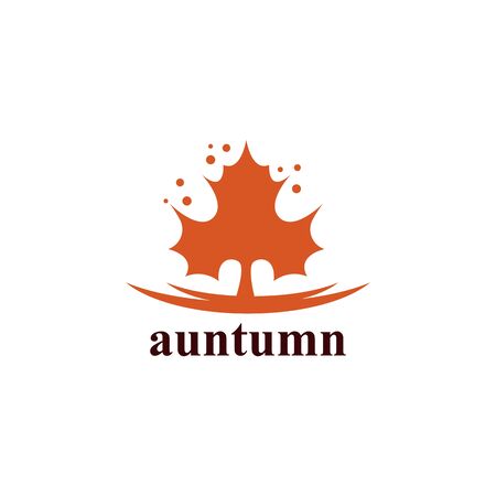 Autumn Logo Template vector imageのイラスト素材