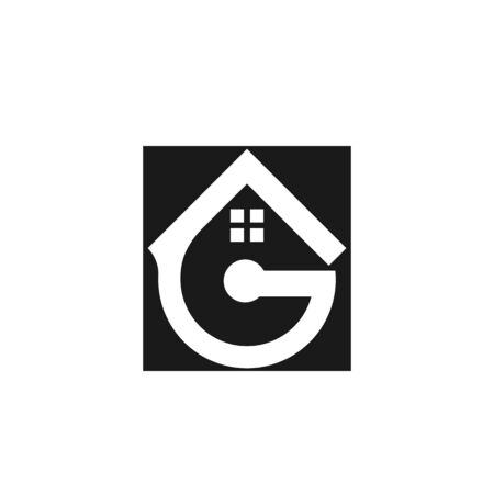 home buildings symbols icons templateのイラスト素材