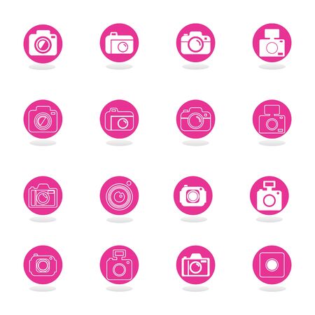 camera vector icon and symbolのイラスト素材