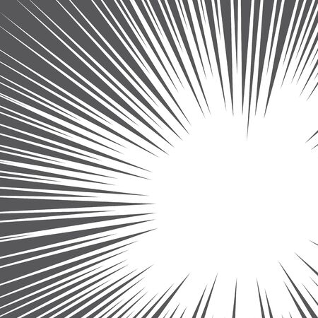 Speed line fast motion background. Comic vector illustration with linesのイラスト素材