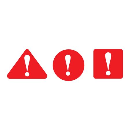 warning danger vector icon illustration design templateのイラスト素材
