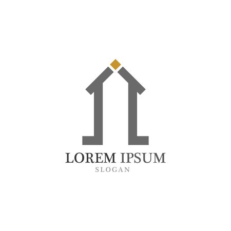 Real Estate , Property and Construction Logo designのイラスト素材