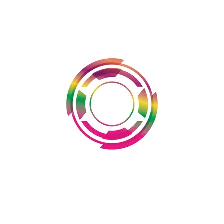 Global icon design vector illustration templaeのイラスト素材