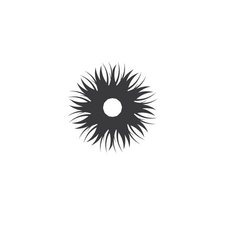 vortex vector illustration icon Logo Template designのイラスト素材