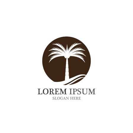 Date tree icon vector illustration  templateのイラスト素材
