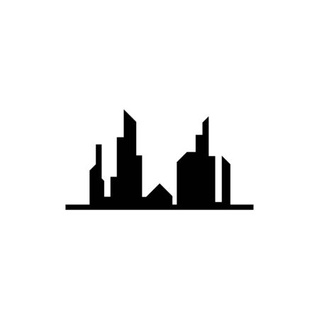 Modern City skyline . city silhouette. vector illustration in flat designのイラスト素材
