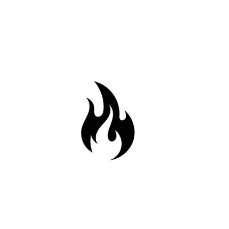 Fire flame vector illustration design templateのイラスト素材