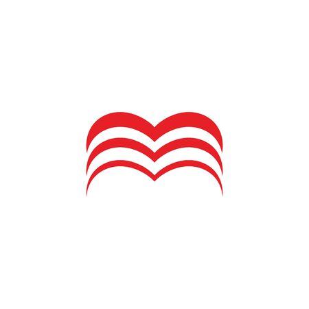 Love Vector icon illustration design Templateのイラスト素材
