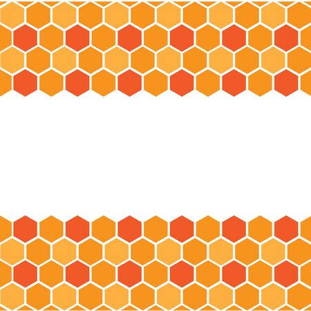 honeycomb background. honeycomb pattern. Hexagon abstract background vector designのイラスト素材