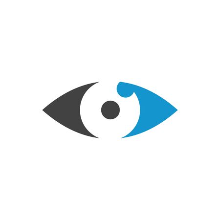 Branding Identity Corporate Eye Care vector logoのイラスト素材