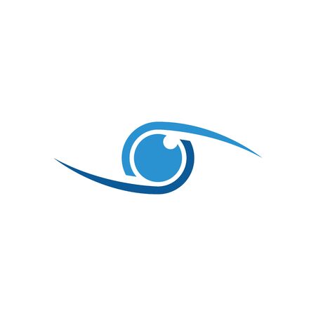 Branding Identity Corporate Eye Care vector logoのイラスト素材