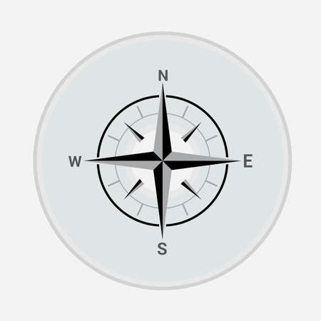Compass Logo Template vector icon illustration design