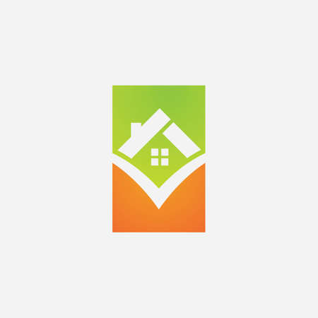 Home logo , Property and Construction Logo designのイラスト素材