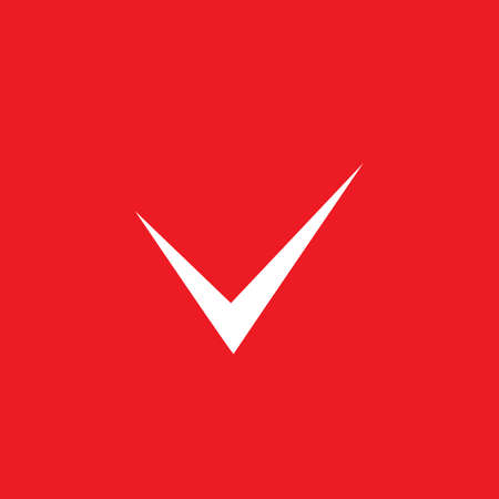 check V mark logo vector templateのイラスト素材