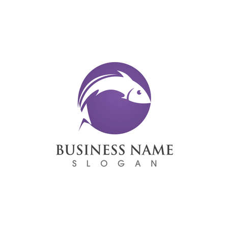 Fish  and symbol vector symbolのイラスト素材
