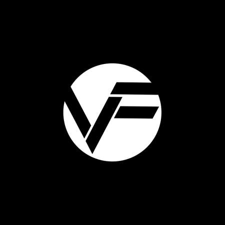 F logo and symbol vector iconのイラスト素材