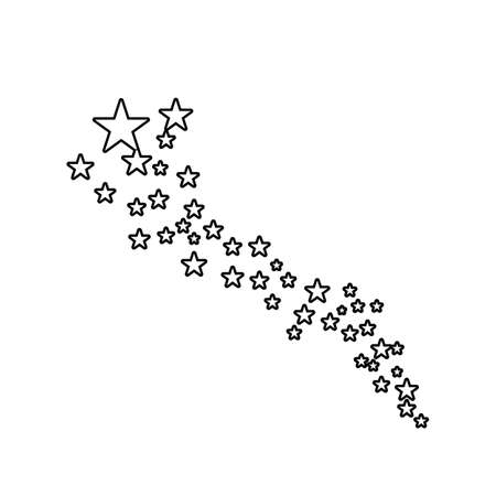 Star icon Template vector illustration designのイラスト素材