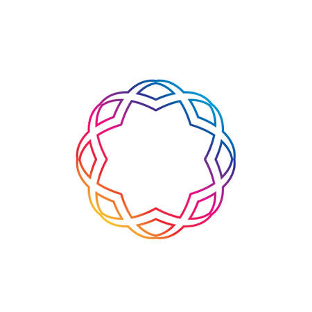 Circle ring logo and symbol vectorのイラスト素材