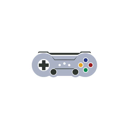 Joystick Logo Concept Template Design Vector