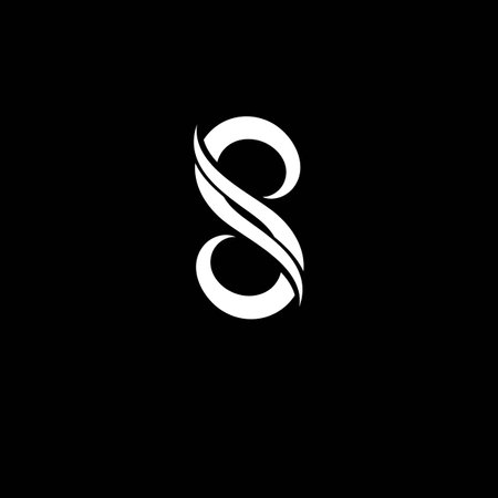 Business corporate S letter logo design vectorのイラスト素材