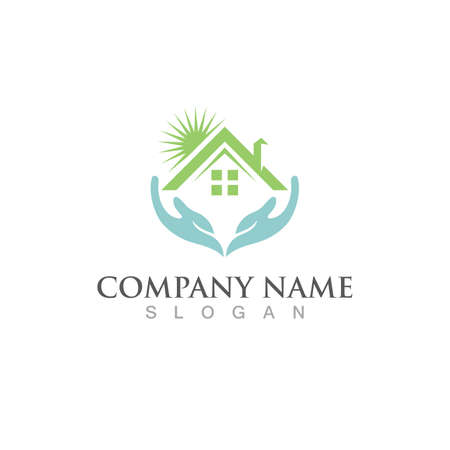 Real Estate , Property and Construction Logo designのイラスト素材
