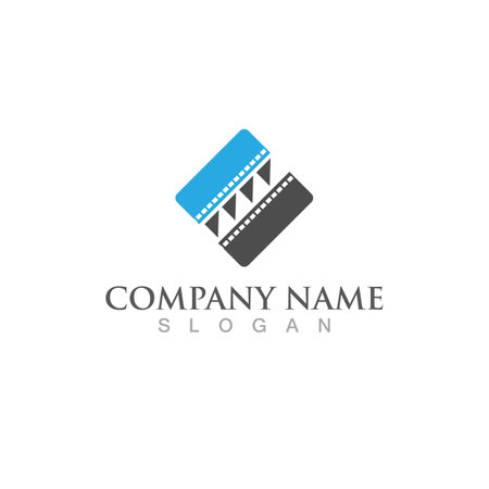 movie film cinema vector design illustrationのイラスト素材