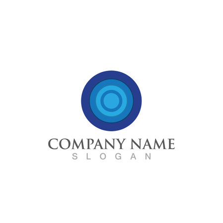 vortex vector illustration icon Logo Template designのイラスト素材