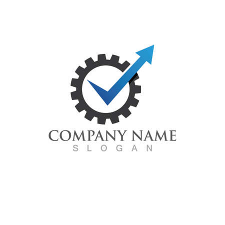 Business Finance Logo template vector icon designのイラスト素材