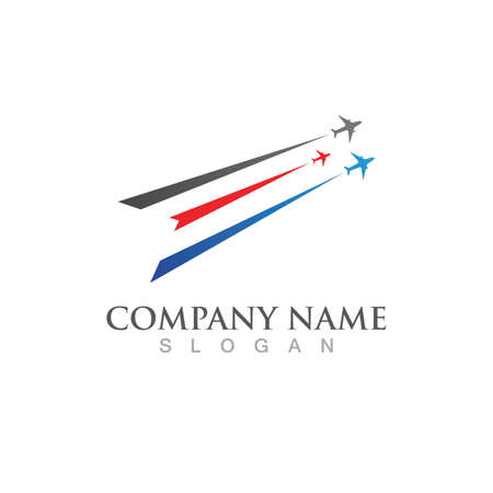 Airplane logo and symbol vectorのイラスト素材