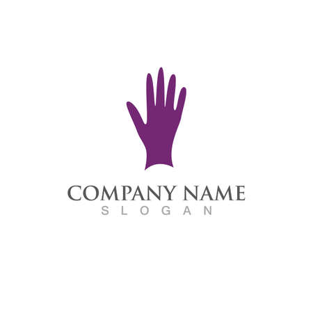 Hand logo and symbol vectorのイラスト素材