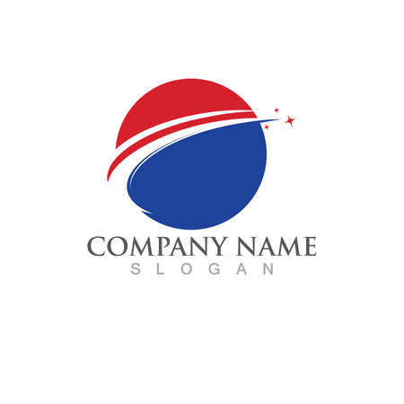 Faster Logo Template vector icon illustration designのイラスト素材