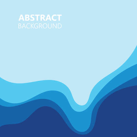 Background abstract color wave vector illustrationのイラスト素材